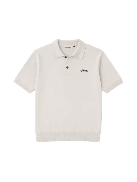 Prohibited Tricou Hampton murdar alb