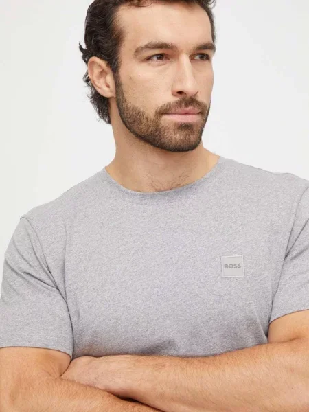 Boss Tricou Tales Bleumarin portocaliu