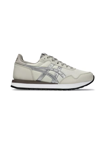 Asics Tiger Runner II Cream Pure Silver Kobiety Buty sportowe Asics Size: 4 szary