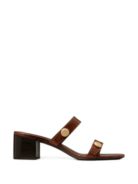 Sandale Tory Burch cu autograf maro