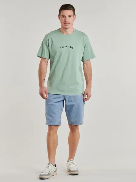Krátke retro džínsové šortky Dickies modrá