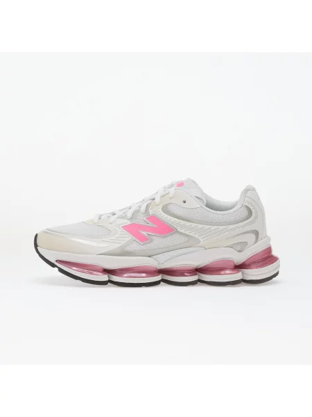 Sneakers New Balance White/ Lighter Pink Heat EUR 38 alb