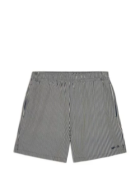Slip de baie Nn07 cu dungi alb