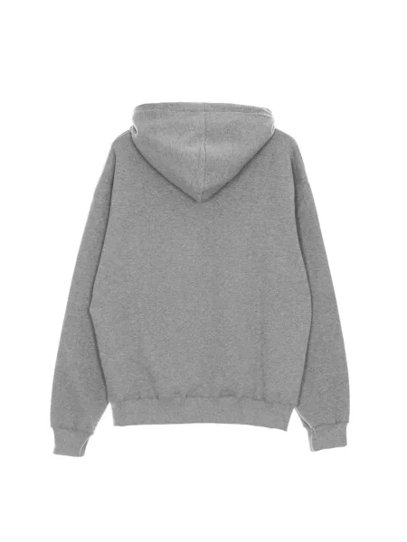 Bluza z kapturem Usual w paski z kapturem z paskiem szara