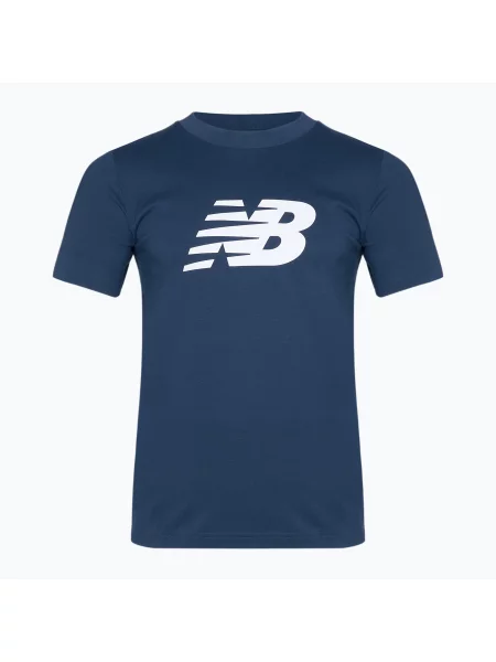 Tričko New Balance Graphic V Flying navy tmavě modré