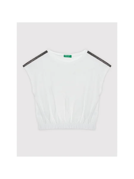 United Colors Of Benetton Póló Regular Fit fehér