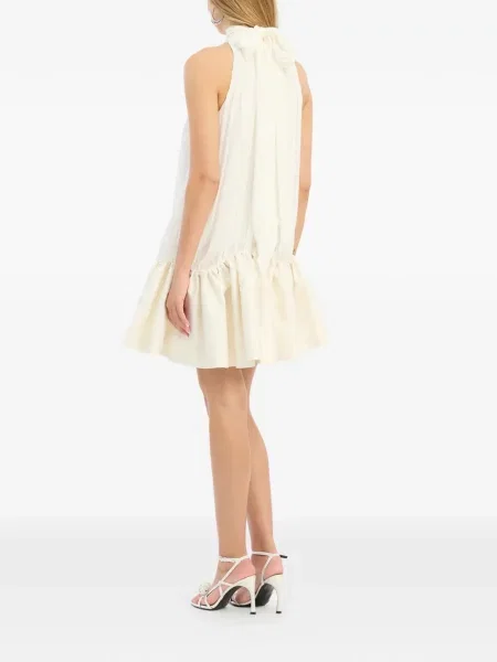 Mini rochie mini Rotate Birger Christensen de costum mini alb