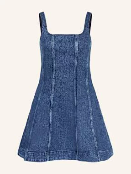 Maje Sukienka Jeansowa blau granatowa