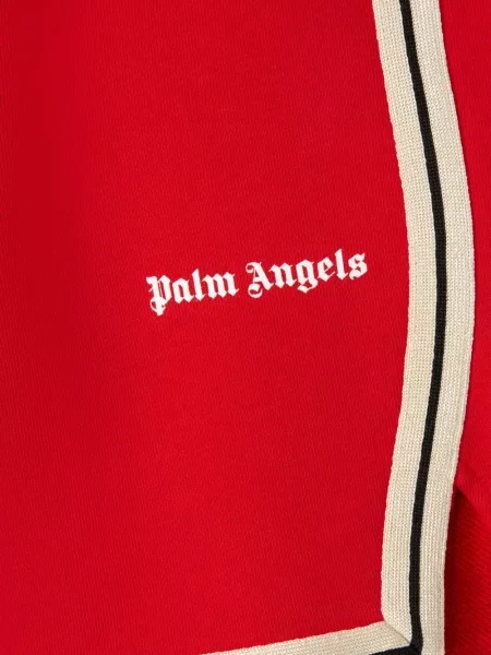 Szorty dziecięce Palm Angels czerwone