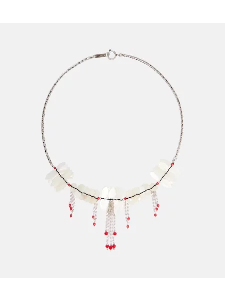 Colier Isabel Marant alb
