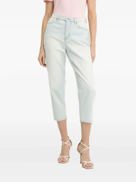 Blugi Armani Exchange cu autograf albastru