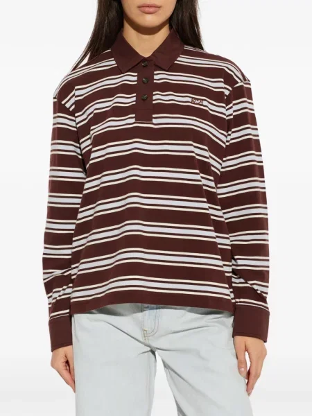 Tricou polo Rag & Bone maro