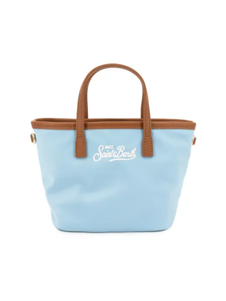 Mała torebka Mc2 Saint Barth mini niebieska