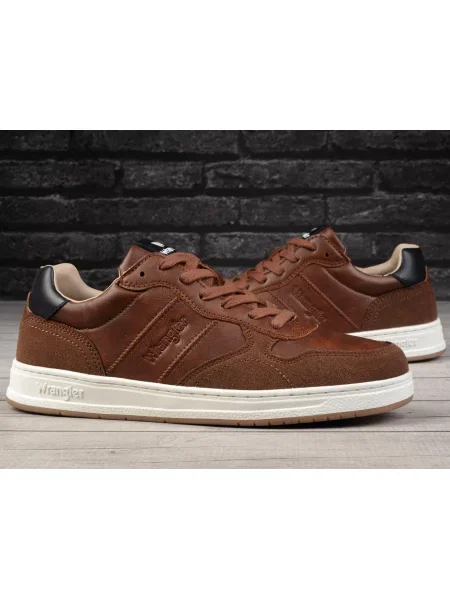Buty sportowe do chodzenia Wrangler RUSTY LOW brązowe