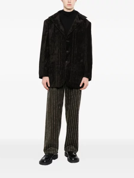Geacă Yohji Yamamoto cu glugă negru