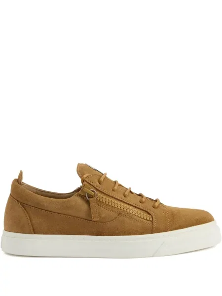 Sneakerși Giuseppe Zanotti Frankie din piele de căprioară