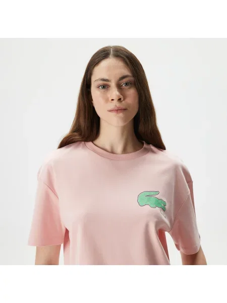 Lacoste T-Shirt biały