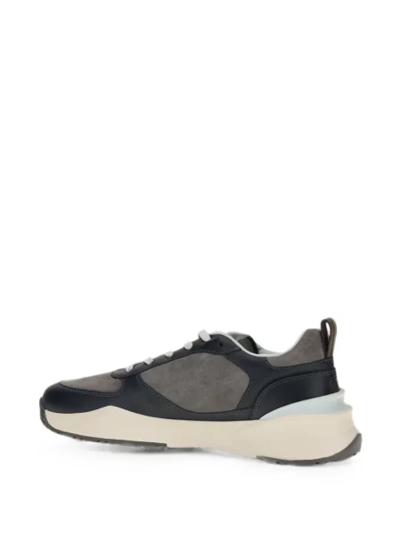 Sneakerși Fendi din piele albastru