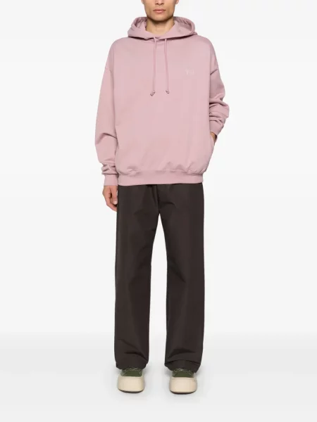 Hanorac cu glugă Y-3 din material terry violet