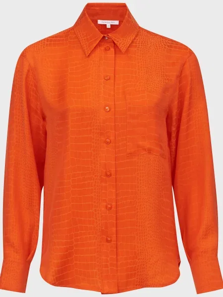 Блуза Patrizia Pepe помаранчева