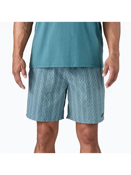 Šortky Patagonia Baggies Longs 7" kaleidoscope/still blue modré