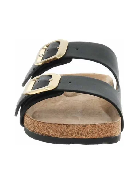 Tommy Hilfiger De piele șlapi bej