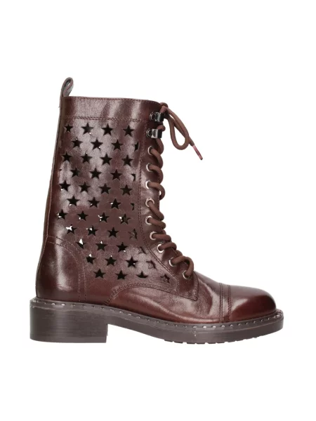 Buty do kostki Marc Ellis skórzane brązowe