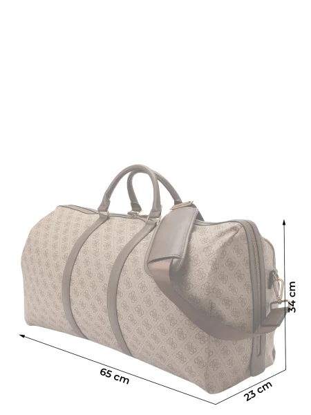 Taška Guess MILANO 56 x 35 x 23 cm béžová
