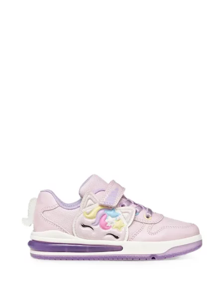 Sneakersy dziecięce Geox różowe