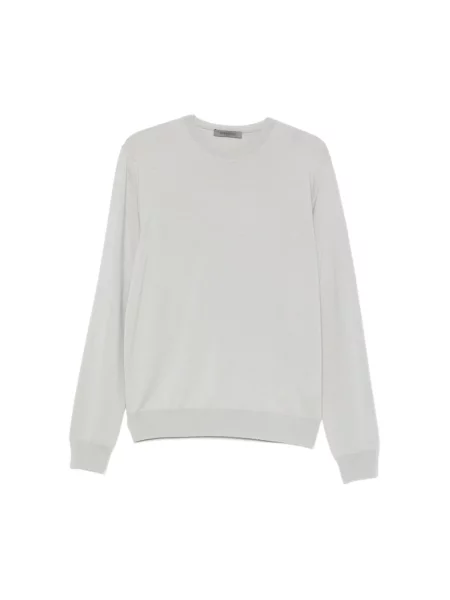 Sweter Corneliani wełniany szary