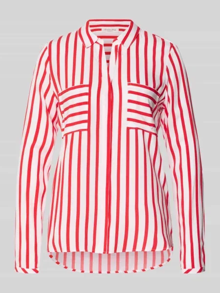 Bluzka z z na piersi Christian Berg Woman czerwona