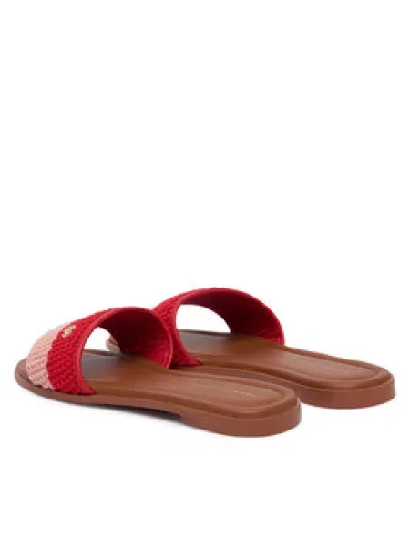 Tommy Hilfiger Natikače Th Flat crvena