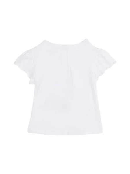 Tricou copii Tommy Hilfiger alb