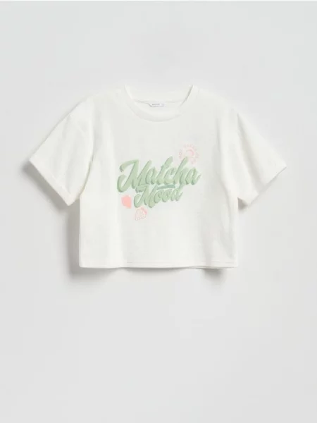 Reserved Tricou cu adaos de crem