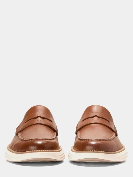 Кожаные лоферы Cole Haan коричневые