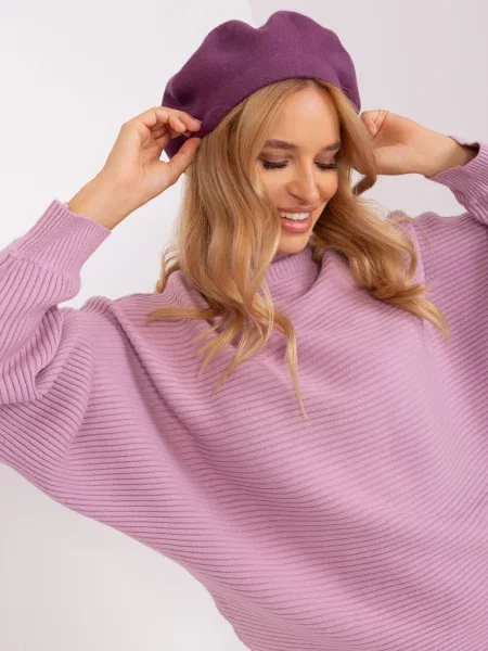 Șapcă Wool Fashion Italia violet
