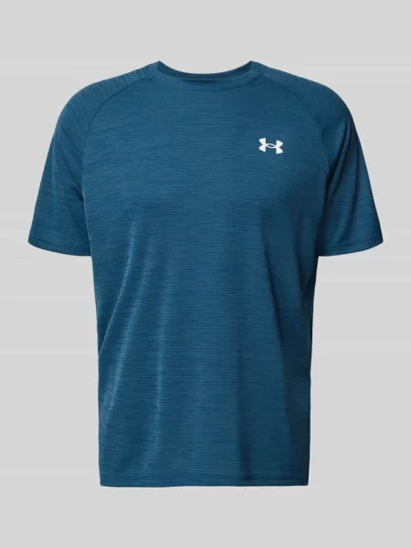 T-shirt z nadrukiem z logo model Tech' Under Armour niebieska