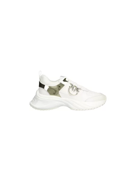 Sneakersy Pinko skórzane białe