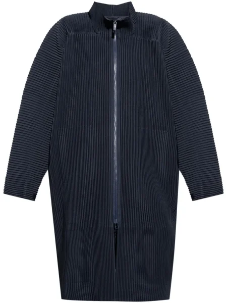 Kabát Homme Plissé Issey Miyake modrý