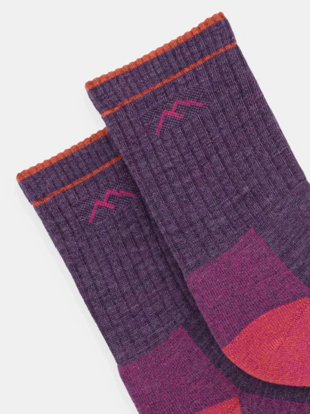 Вовняні шкарпетки Darn Tough фіолетовий