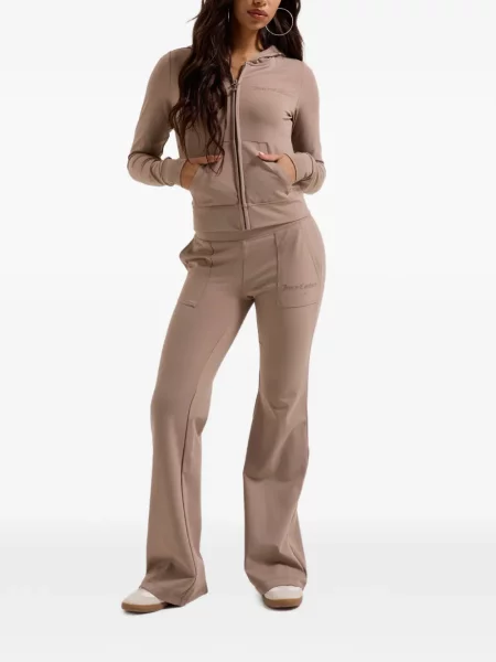 Hanorac cu glugă Juicy Couture maro