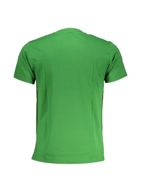 Tricou Cavalli Class cu imagine verde