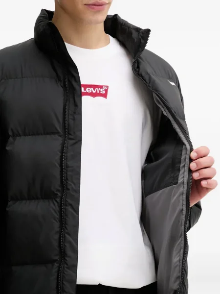 Kurtka jeansowa Levi's w kratkę ocieplana niebieska