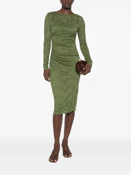Lung rochie midi Dvf Diane Von Furstenberg verde
