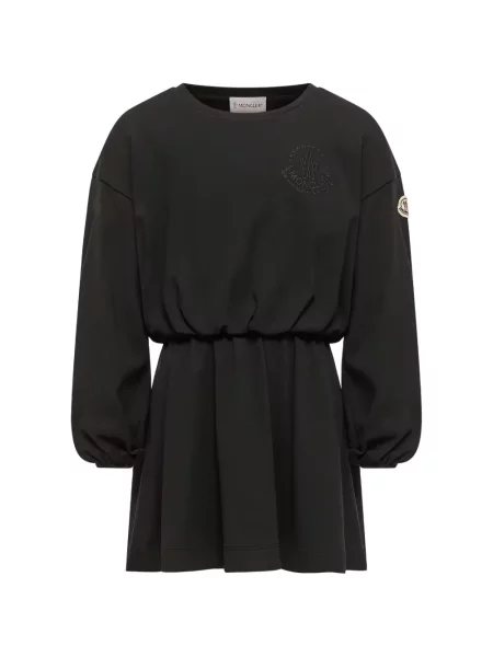 Dětské šaty Moncler Enfant černé