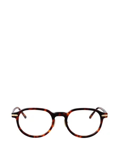 Ochelari de soare rotunzi Linda Farrow maro