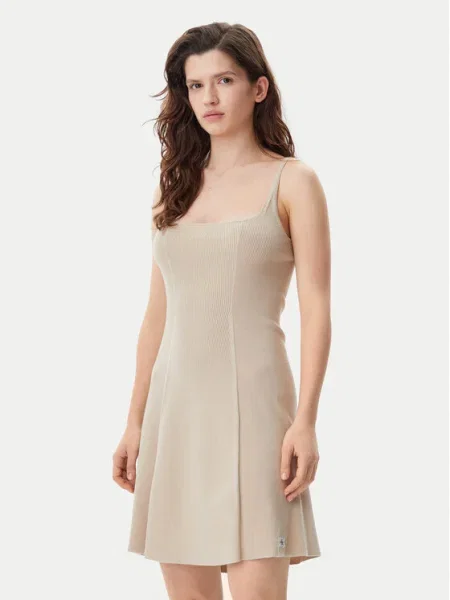 Calvin Klein Jeans Rochie de zi bej