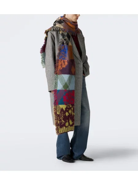 Fular Dries Van Noten de lână