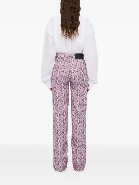 Pantaloni Msgm cu imagine roz