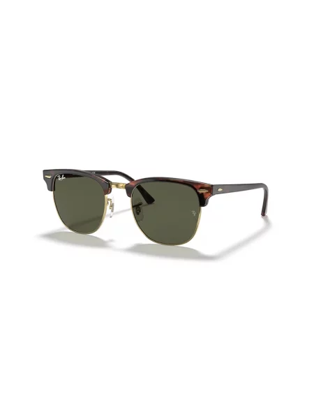 Ray-Ban Okulary Przeciwsłoneczne Clubmaster gruen brązowe